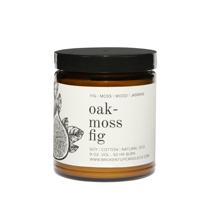 Oakmoss Fig Soy Candle | 9 oz.