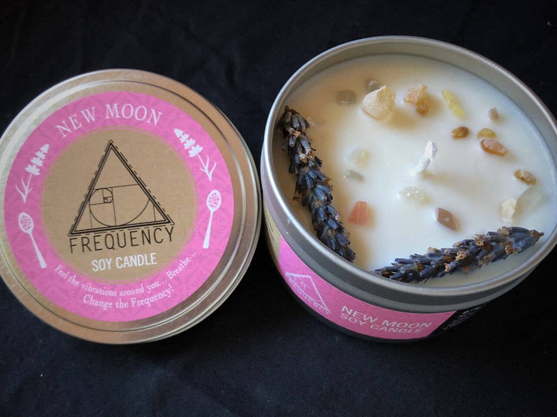 New Moon Soy Candle, 8 oz.