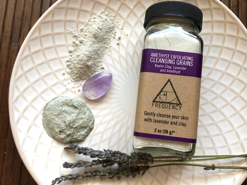 Amethyst Exfoliating Cleansing Grains | Face Mask