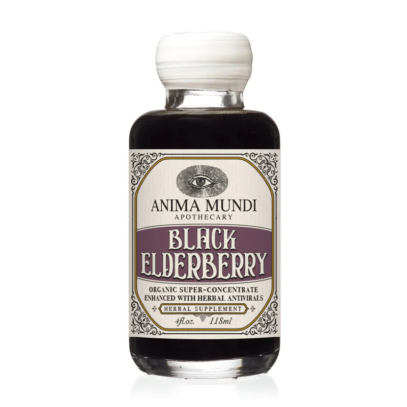 Elderberry Syrup with Antivirals | 4 oz.