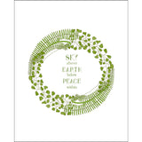 8x10-inch Forest Art Print, Sky Quote
