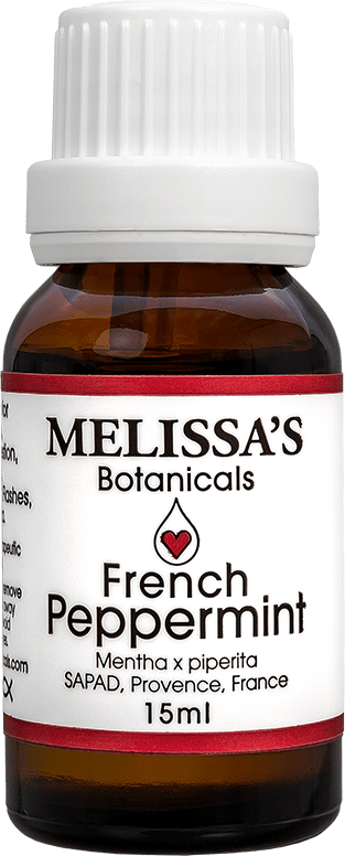 Melissa’s Botanicals French Peppermint Essential Oil, 15ml