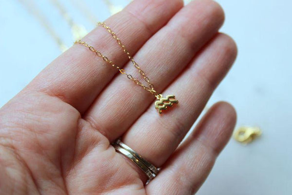 Gold Zodiac Necklace