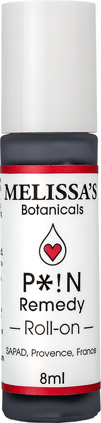 Melissa’s Botanicals P*!N Essential Oil Remedy, 8ml Roller Bottle