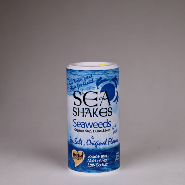 Throw away the salt shaker! Sea Shakes are great in dips, on popcorn, and for cooking. Sea Shakes enhances the nutritional value of your foods so shake these for health! THIS MIXTURE INCLUDES 56 VITAL MICRONUTRIENTS including Iodine! Seaweeds are rich in minerals and trace elements including calcium, magnesium, iron, potassium, iodine, manganese, chromium, zinc, and more and also provide Vitamins A, B1, B2, B3, B6, B12, Vitamin C, and Vitamin E plus fiber, enzymes, and high-quality protein.