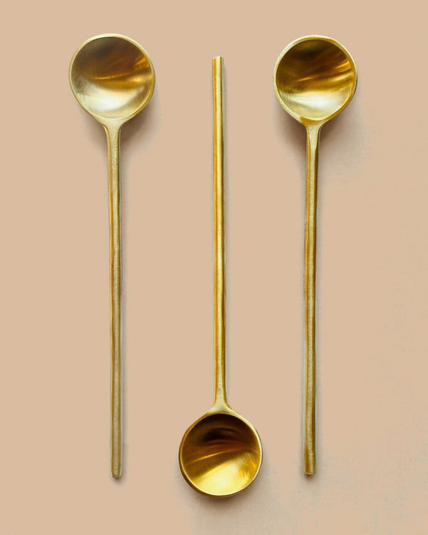 Handmade Solid Brass Spoon