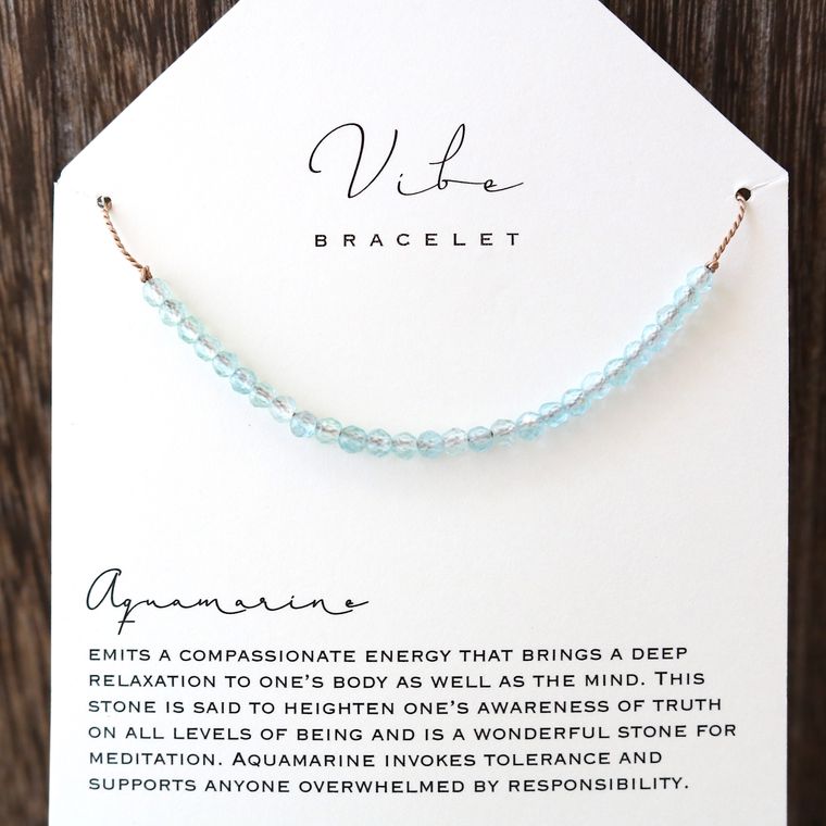 Vibe Bracelet | Aquamarine