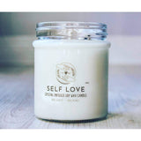Self Love Crystal-Infused Soy Wax Candle